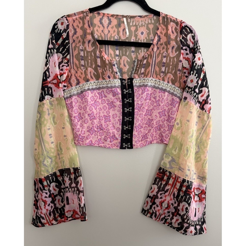 Free People Walk That Walk Top Femme Combo Women's Size XS